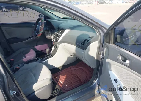 2014 Hyundai Accent Gls z USA, uszkodzony, nr VIN KMHCT4AE5EU602488